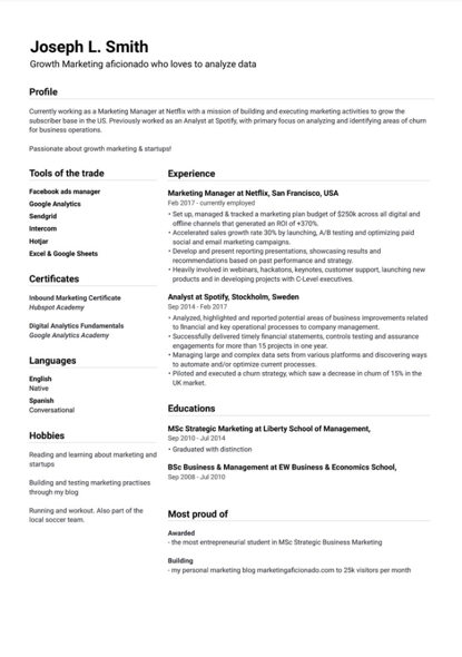 27 Free Resume Templates For Microsoft Word (& How To Make Your Own ...